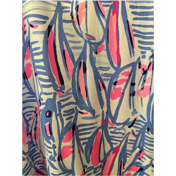 Lilly Pulitzer Kristen Flounce Dress Womens L Red Right Return NWT - Picture 10 of 10